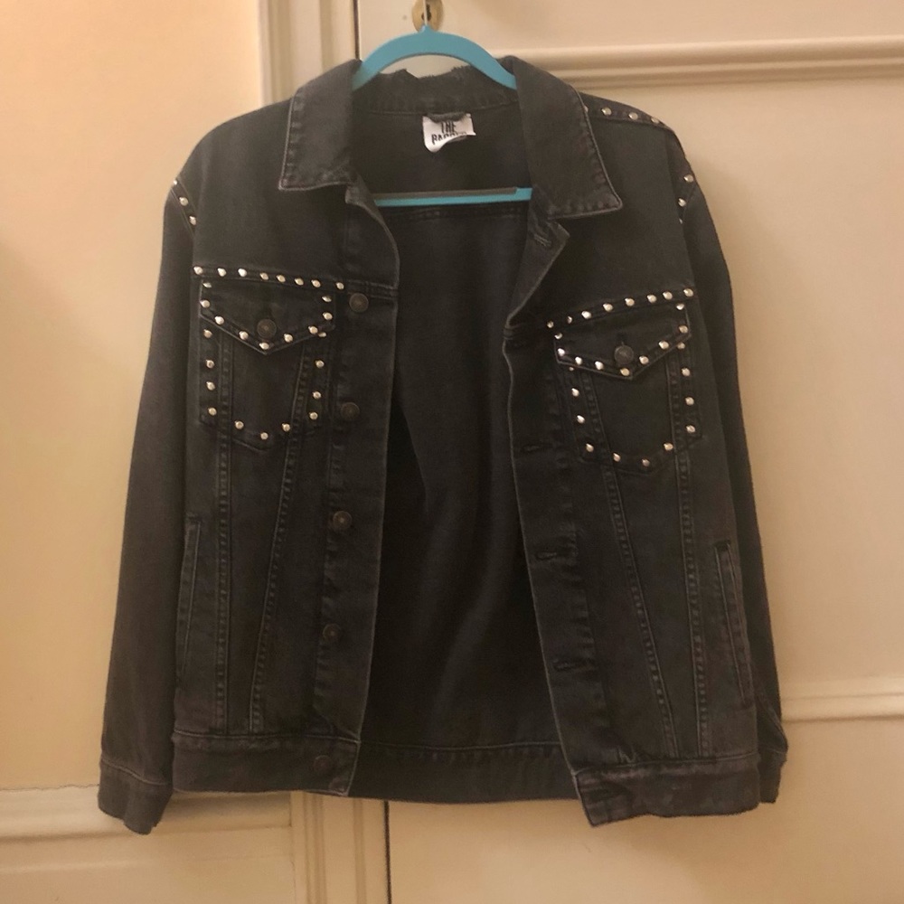 The Ragged Priest Black Denim Jacket